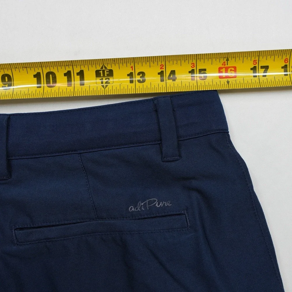 Adidas adiPure Pants Men 30x30 (actual 31x28) Navy Blue Golf Performance Stretch